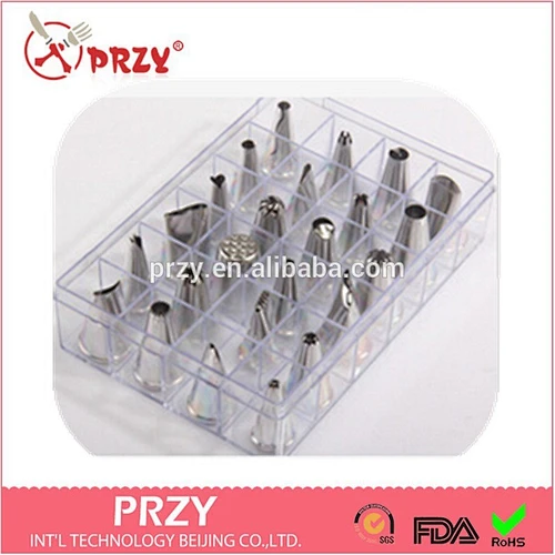 metal high quality pastry nozzle piping nozzles