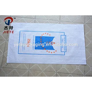 PP woven flour bag manufacturers, polypropylene flour packaging bag sack 25kg design