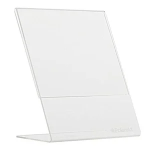 Factory Wholesale Clear Acrylic Block Slanted L Photo Frame Photo Booth Frames