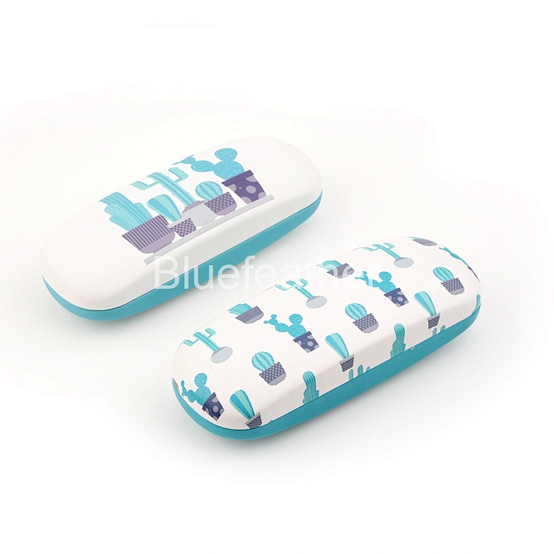 Blue Cactus Bonsai Ball Cactus Eyeglasses-case Optical Case