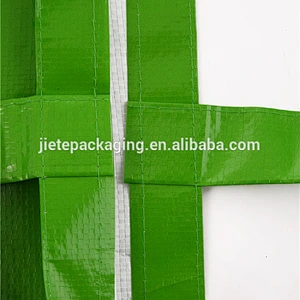 *PP woven vegetables and fruits shopping bag, sack with lamination, made in China