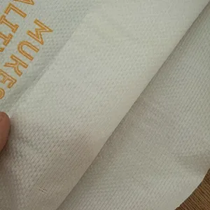 Receive customized for industrial use white woven bag 20kg