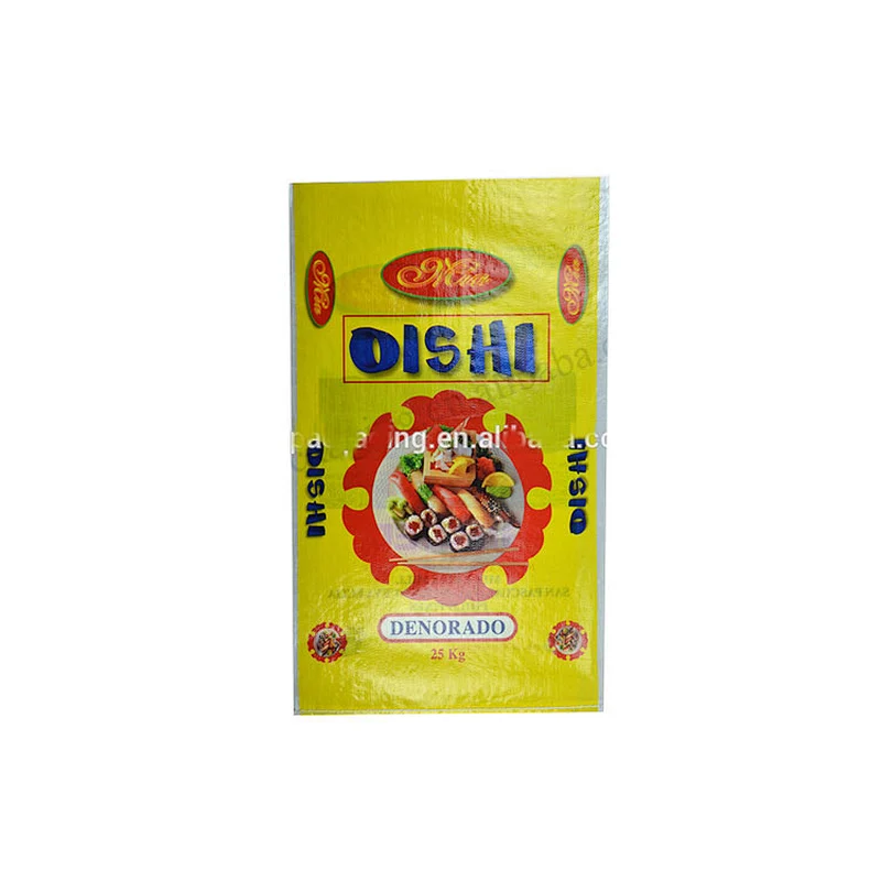 25kg virgin plastic pp woven rice bag for grain,eco friendly rice packaging bag