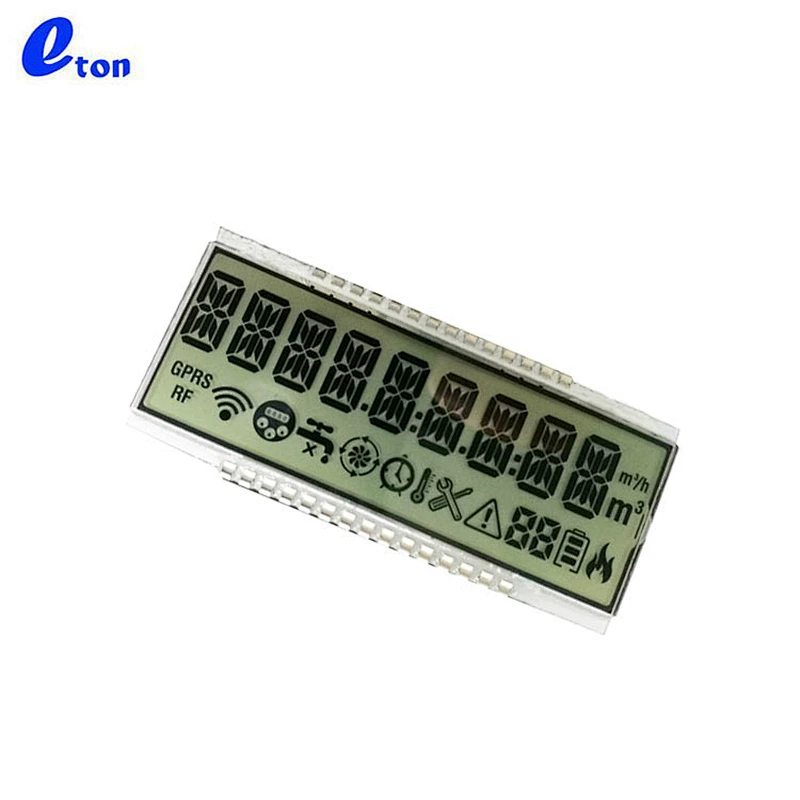 14 segment water meter graphic lcd display panel