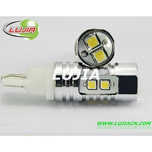 Super bright T10 10W Samsung 2323 Chips Car Auto Led Bulb Lights with lens