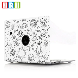 Cartoon Space Series odm oem pc case printer dust cover Hard Shell  For macbook pro 17 hard shell case Air Pro Touch Bar for mac