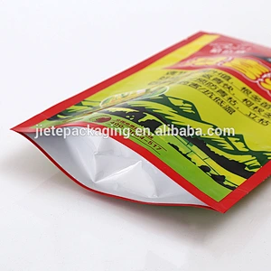 Stand up customized PE plastic fertilizer bags with printing,customized pa/pe plastic bag