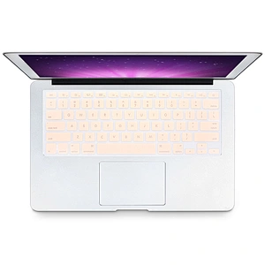 Ultra Thin Laptop English Silicone Backlit Sign Keyboard Protective Film silicone keyboard protection for macbook air 13 skin