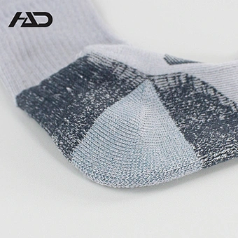 high quality custom half terry logo sport socks