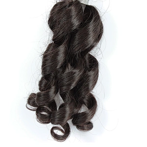 Wholesale cuticle aligned spring curl virgin brazilian hair extension