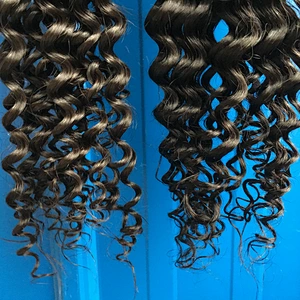 No shedding no tangle 26 28 30 inch kinky curly  virgin cambodian hair natural hair extensions