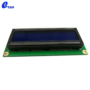 high quality custom 1602 character STN blue backlight lcd 16x2  module