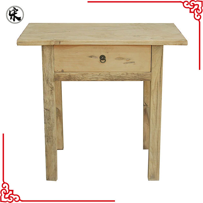wholesale rustic reclaimed solid wood pine altar table furniture