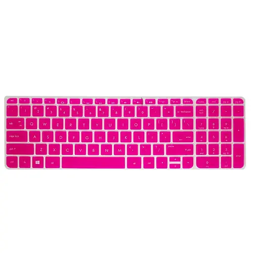 Silicone Keyboard Cover Skin keyboard dust cover for HP Pavilion 15 P15 with number pad