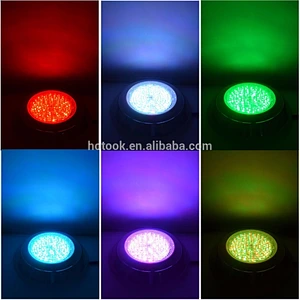 18W 252leds Salt Water LED RGB IP68 Swimming Pool Light 12V