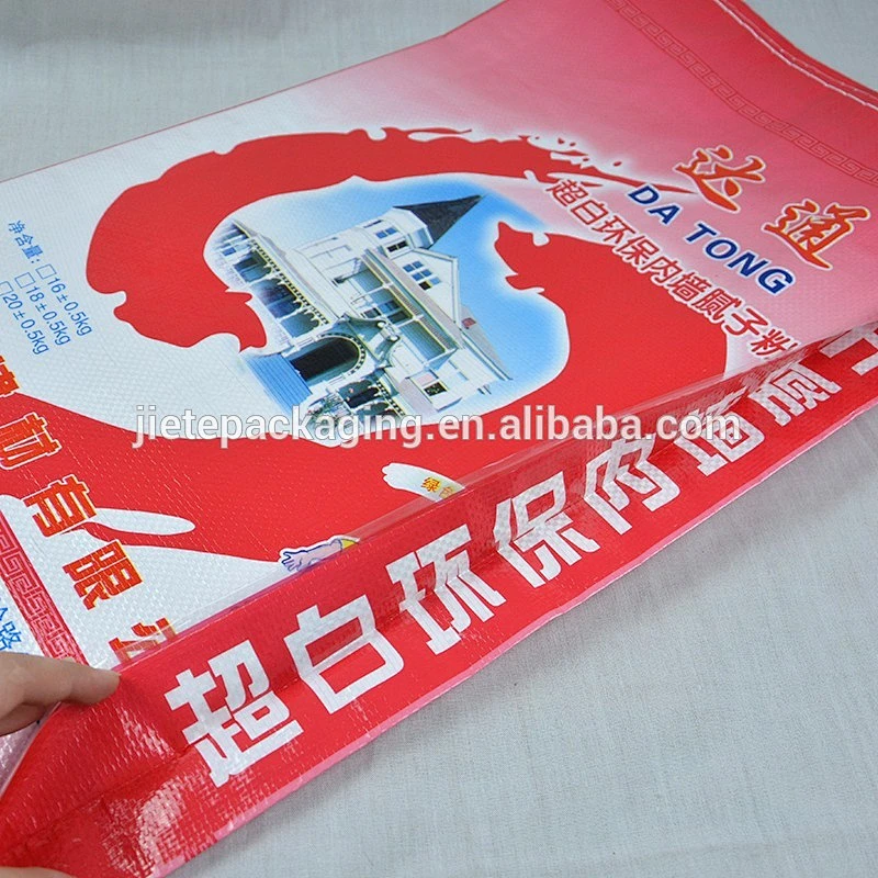 custom order sand, putty powder pp woven bag with valve port