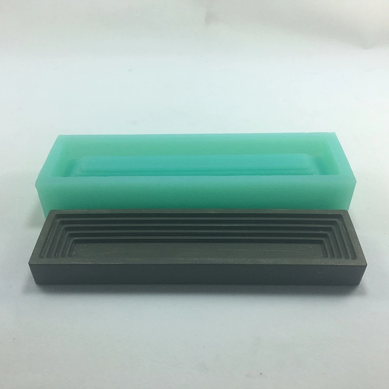 Rectangular silicone mold for concrete silicone cement mold desk decoration mold