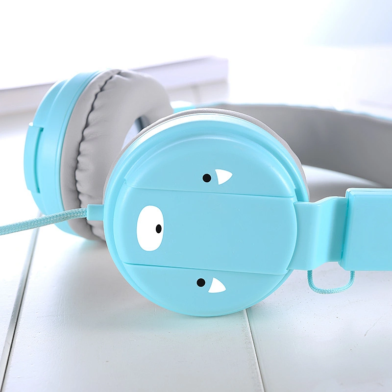 2019 Latest design cute headband oem wired wholesale kids headset