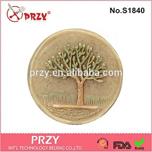 New tree shaped silicone soap molds , silicon rubber soap molds