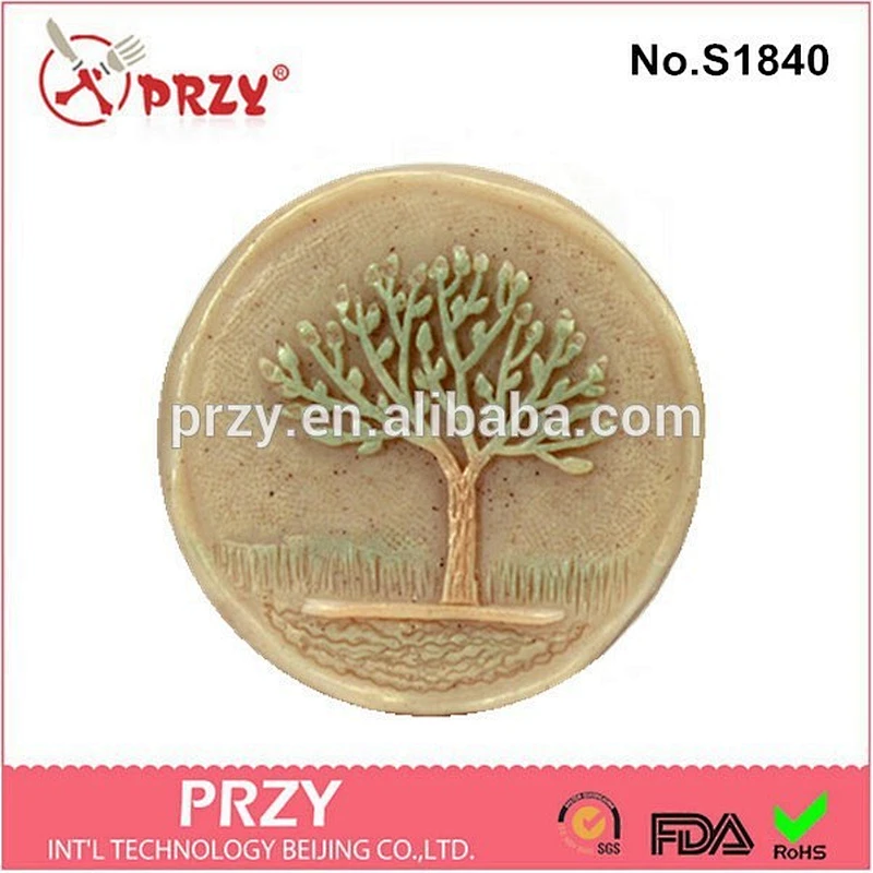 New tree shaped silicone soap molds , silicon rubber soap molds
