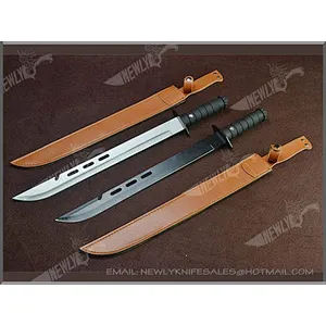 Hot Sales Plastic Handle Hot Selling Tactical Knife With Nylon Sheath