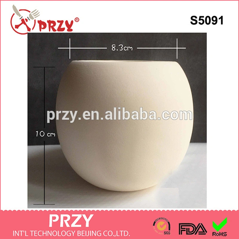 S5091 Sphere silicone planter mold vase silicone molds food grade mold for wholesale