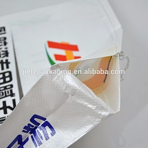 20kg cement, putty pp woven bag with valve port