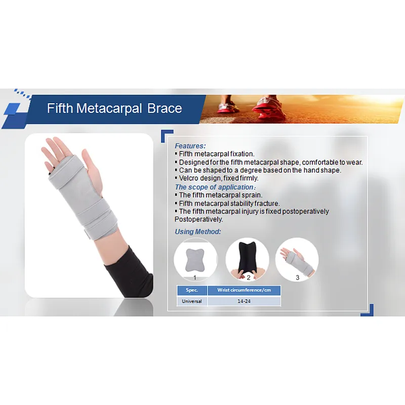 Orthopedic Fourth and Fifth Metacarpal Brace Hand Finger Splint