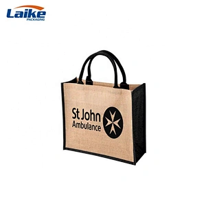 custom bag with logo reusable grocery bag shopping  jute tote bags with custom printed logo