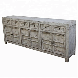 wholesale beijing chinese antique distressed rustic lobby sideboard furniture