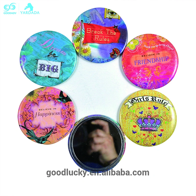 2018 China factory personalized custom pocket mirror