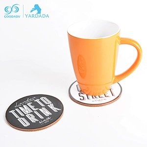 Custom Drink Beer Round Coaster,Colorful Wood Eco-Friendly Coaster