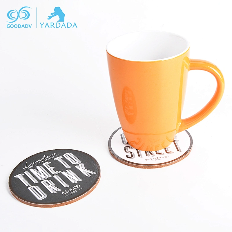 Custom Drink Beer Round Coaster,Colorful Wood Eco-Friendly Coaster