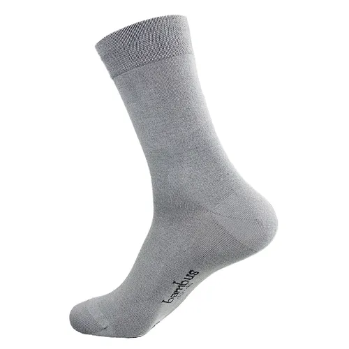 Cheap Men's Unisex Daily Dress Suit Solid Color Bamboo Socks