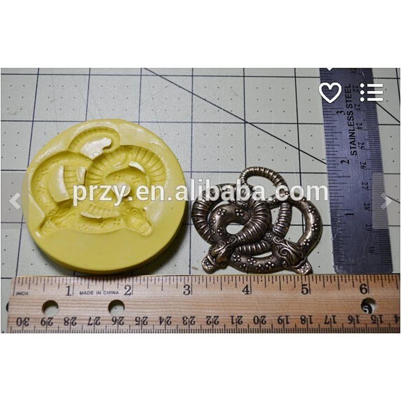 2015 hotsale Intertwined Snakes cake decor silicone cake mold
