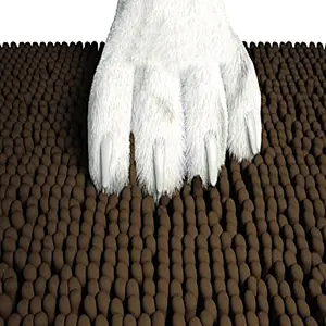 Super Absorbent Clean Mat - Perfect for Pets - Brown