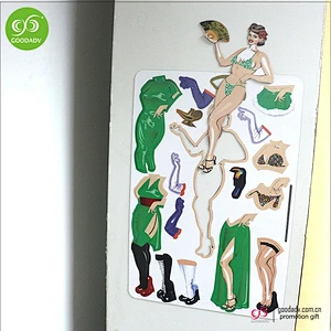 Hot new products for 2016 Dress up magnetic jigsaw puzzle