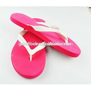 2015 wholesale beach eva embossed women flip flop