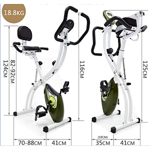 Home use sports exercise bike folding exercise x bike