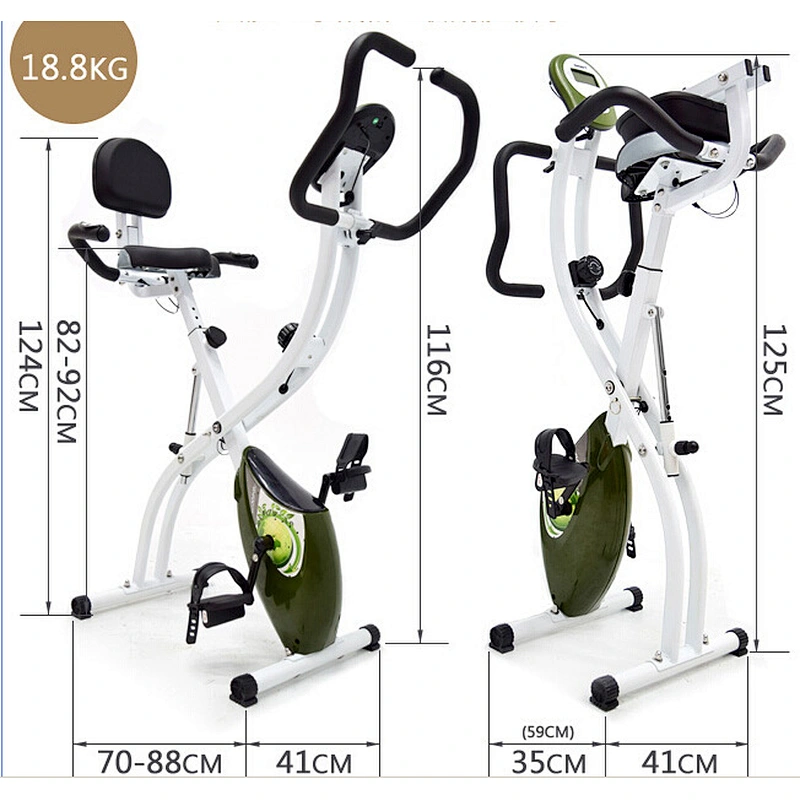 Home use sports exercise bike folding exercise x bike