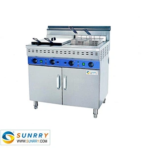 Commercial automatic double tank 2 basket lift henny penny deep fryer for fried chicken