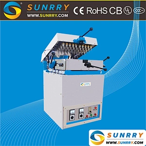 Electric Commercial Stainless Steel Cone Waffle Baker and Ice Cream Cone Maker Machine