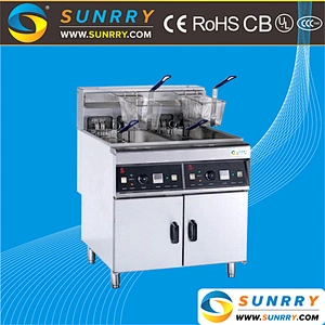 2018 new arrival automatic electric potato chips deep fryer thermostat without oil