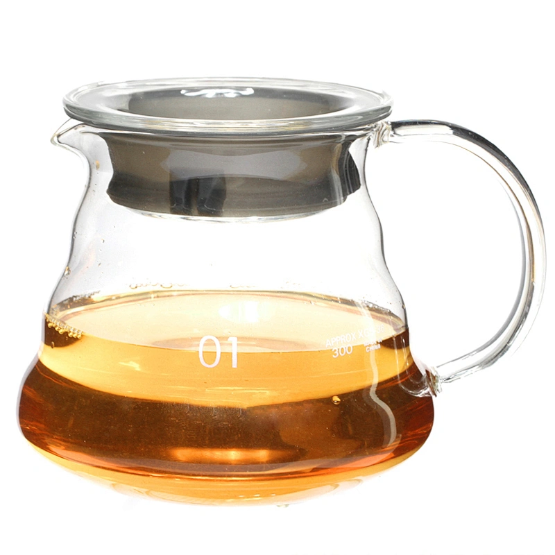 2018 China Manufacture Wholesale Hot and Cold Coffee Kettle Tea Glass Pot 304 Stainless Steel High Capacity Pot