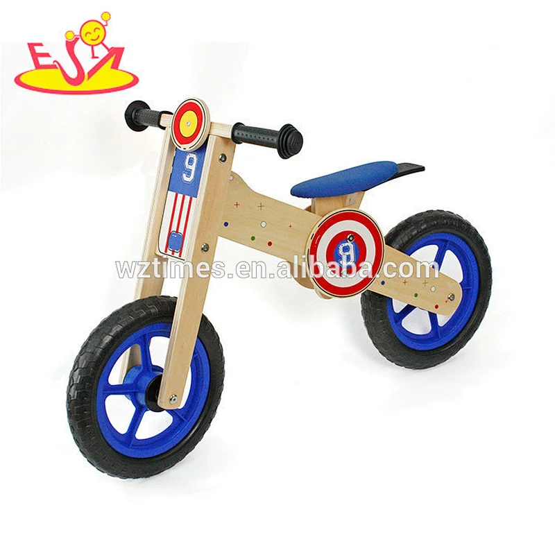 Best design custom wooden kids balance bike without pedal W16C181