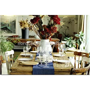vintage wood dinning table rustic european style dinning table