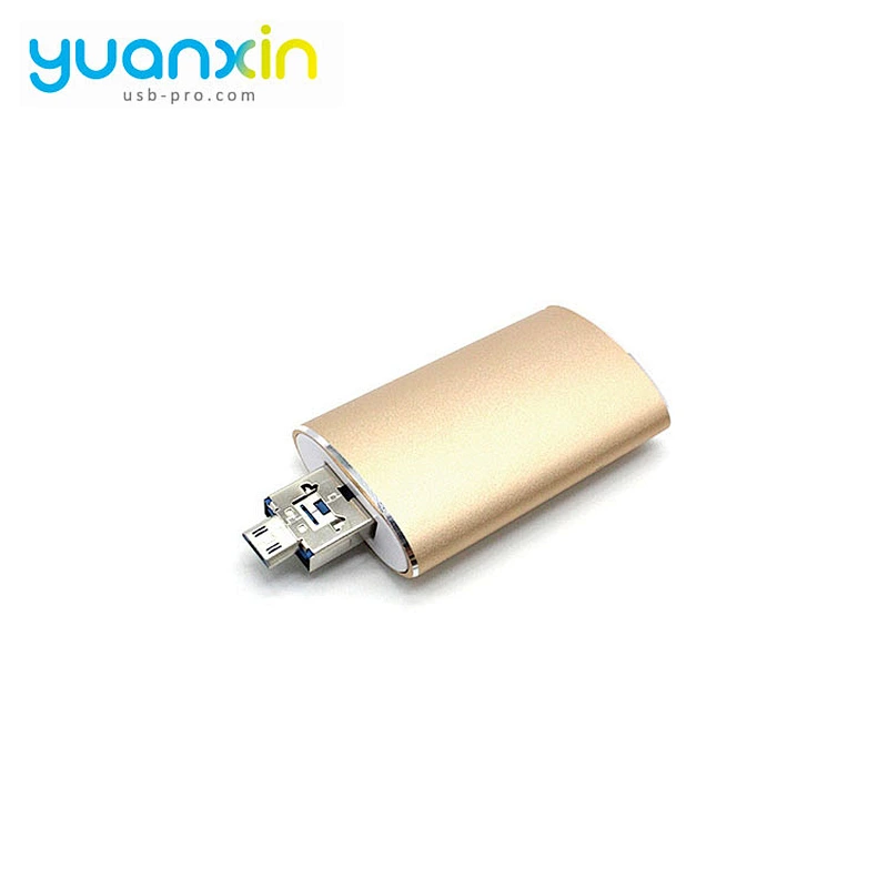 Metal OTG usb flash drive for iphone