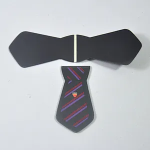 Tie design magnetic bookmark clip