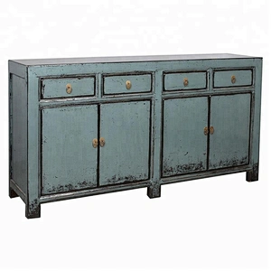 chinese antique vintage distressed lobby cabinet sideboard furniture
