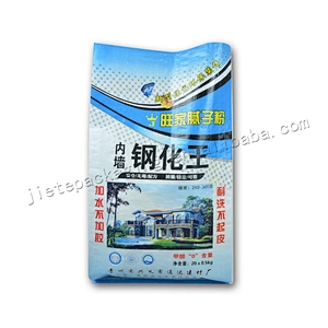 Factory sale plastic laminated pp woven wall putty 20kg bag for putty powder